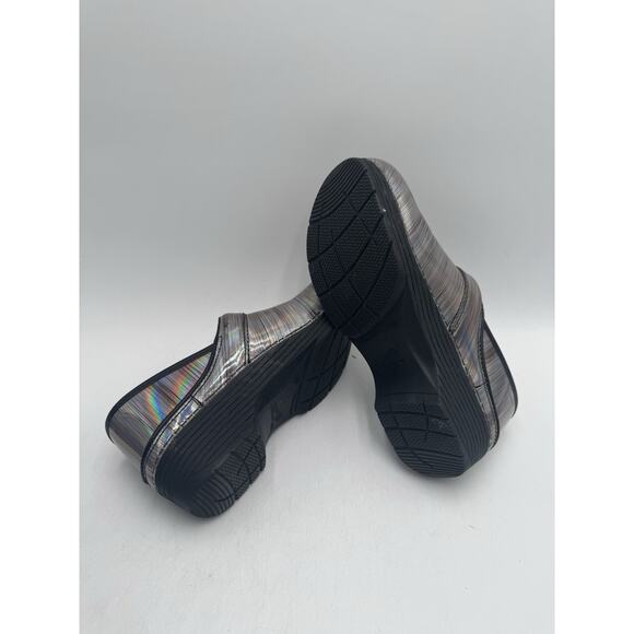 Dansko LT PRO Women's LIGHTLY USED Clogs Prism Metallic EU Size 39 Regular - Picture 9 of 12